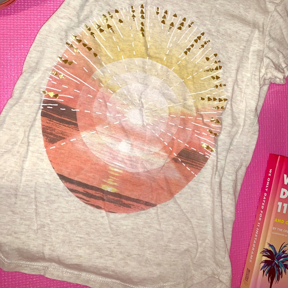 Graphic Crew-Neck Tee for Girls